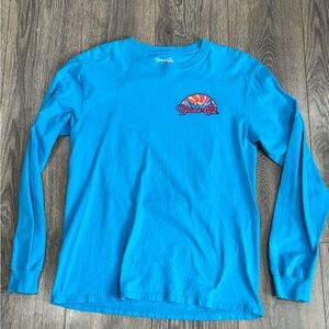 Blessed Girl Vibrant Blue Long Sleeve Tee